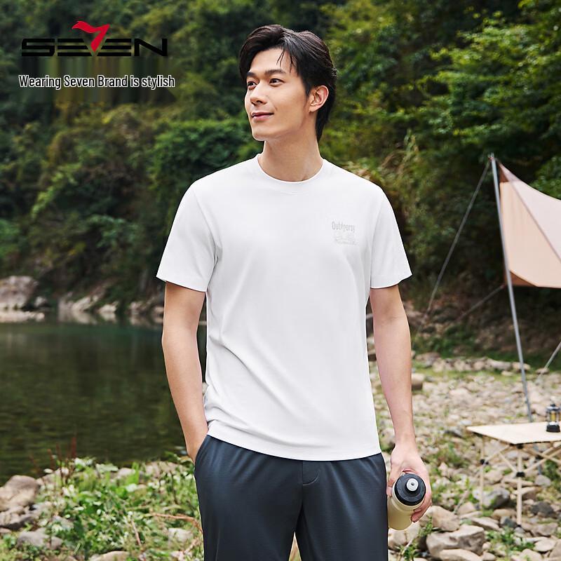 

Seven Brand Men s Ice Feel Short Sleeve T-Shirt L