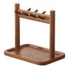 Valet Tray Stand Wooden Organizer Vintage Charm for Entryway