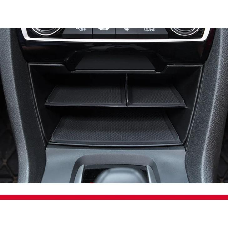For Honda 10/11th Civic Sedan Si Hatchback Type R Center Console Storage Compartment Sorting, Storage Box Interior Supplies
