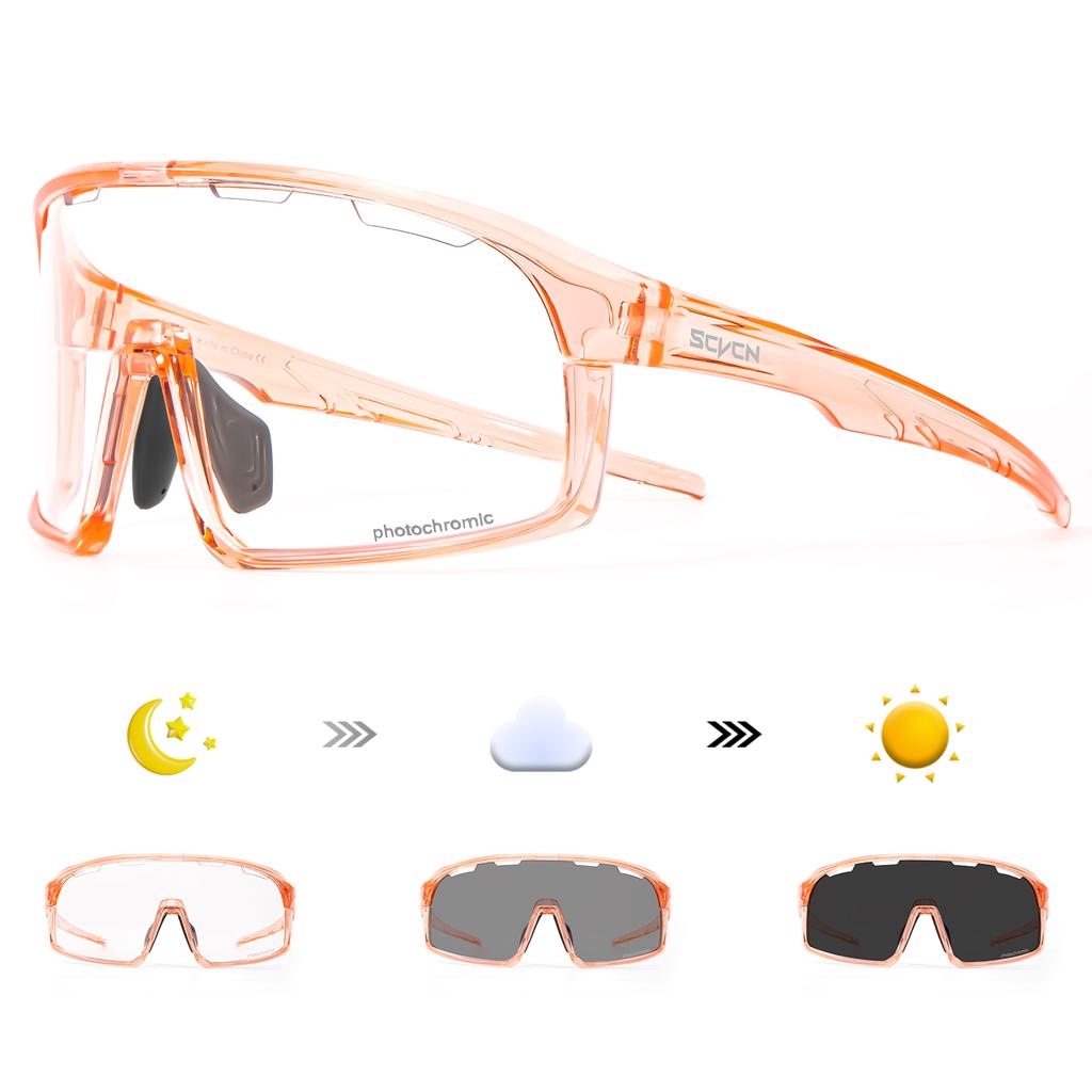 SCVCN Photochromic Cycling Glasses Outdoor Sports Running Sunglasses Women UV400 Bicycle Goggles Men MBT Cycling Sunglasses 4