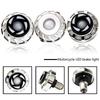 12V Motorcycle Universal Modified Rear Lights LED Colorful Light Brake Angel Eye Turn Signal Motorcycle Indicators Brake Tail