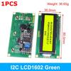 LCD1602 1602 LCD-Modul Blau/Gelb Grüner Bildschirm 16x2 Zeichen LCD-Display PCF8574T PCF8574 IIC I2C Schnittstelle 5V für Arduino
