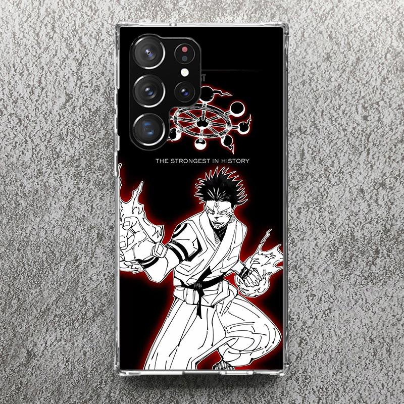 

Kaisen J-Jujutsu Арт-принт Мягкий чехол для Samsung Galaxy S25 Edge S24 S23 S22 Ultra S21 Plus S20 FE Чехол для телефона S10 + Узор Cov Samsung S10