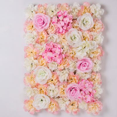 60X40CM Artificial Silk Rose Flower Wall Wedding Christmas Decoration Decorative Silk Hydrangea Wedding Decoration Backdrop