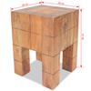 Stool Solid Mahogany Wood