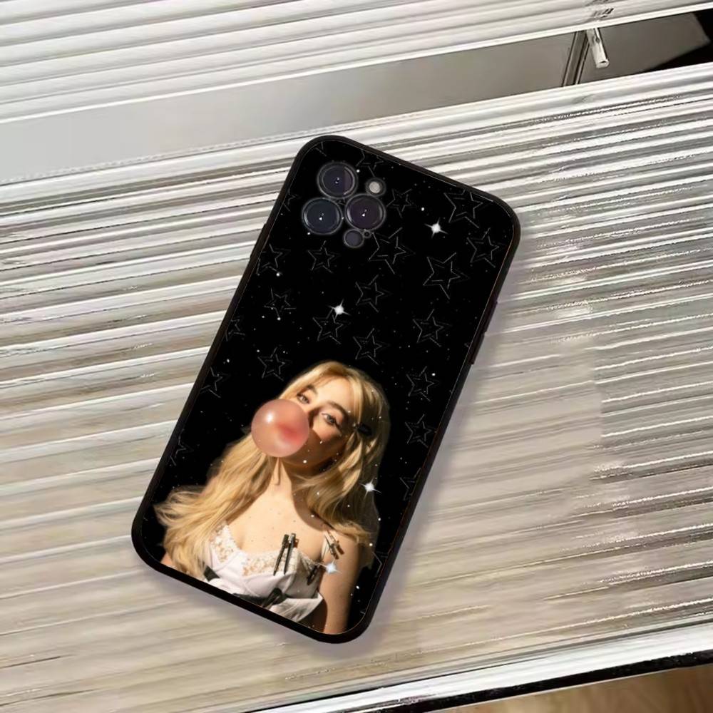 S-Sabrina C-Carpenter Singer Phone Case Silicone Soft For IPhone 17 16 15 14 13 12 11 X XR Plus Pro Max Plus