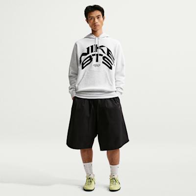 Nike X BTS Sweatshirts Herren Birke Heather Mit Kapuze Nicht Abnehmbar Moder