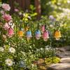Sweet Fake Flowers Resin Garden Decor Garden Bonsai Garden Stakes  Festival