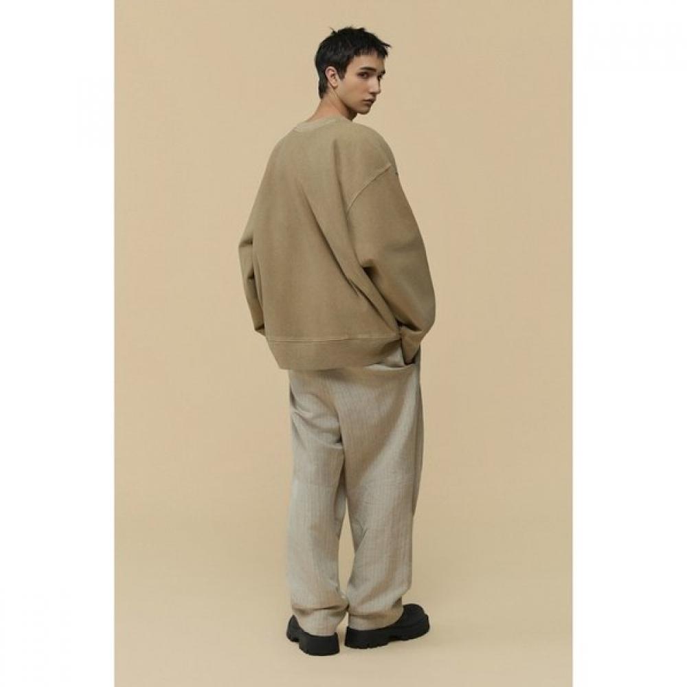Customellow Beige Dyed Sweatshirt Cwtaw25991khx
