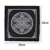 Tarot Tablecloth Divination Tarot Card Pad Pendulum Magic Pentacle Runes Cloth