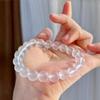 About 10Mm Natural High-Quality Milk White Crystal Bracelet Bracelet.