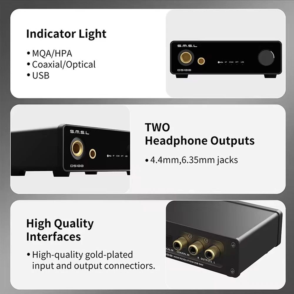 SMSL DS100 Bluetooth Speaker