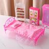 Zubehör Wohnzimmer Kleiderschrank/Bett/Schuhregal Miniaturmöbel Puppenhausmöbel für Puppen