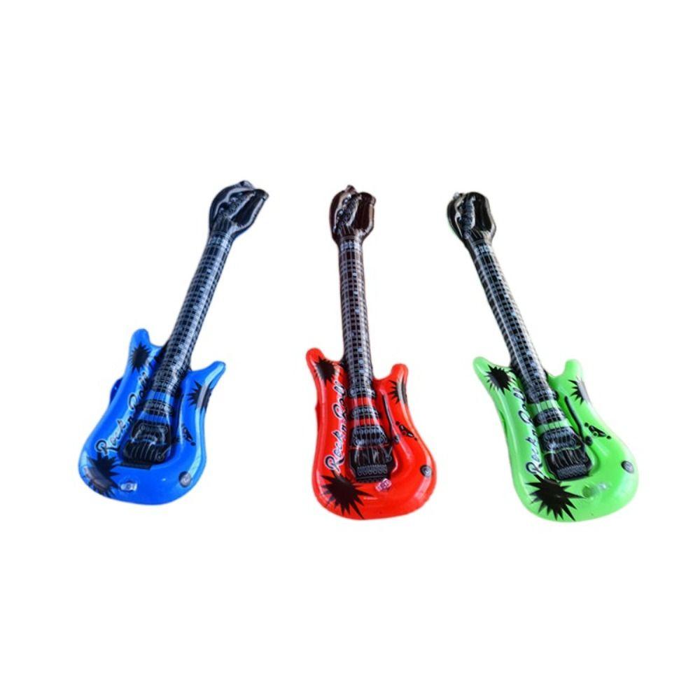PVC Inflatable Guitar Balloon Inflatable Guitar Foil Balloons  Birthdays Party