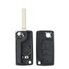 Flip Folding Cae Key Case Blank Shell for Peugeot 107 207 307 307S 308 407 607 2006 for Citroen C2 C3 C4 C5 C6 C8