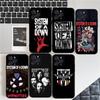S-System O-Of A-A D-Down Band Phone Case For iPhone 16 15 14 11 12 13 Mini Pro XS Max Cover 6 7 8 Plus X Funda Shell