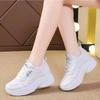White Sneakers for Women Platform Tennis Female Inner Height Running Sports Shoes Woman Casual Luxury Designer Vulcanized Shoes