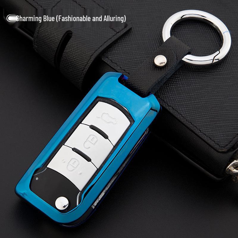 Compatible Metal Car Key Shell for 2017 GAC Trumpchi GS4, GA6, GA3, GS5