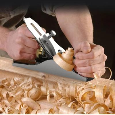 Großer Holzhobel, Tischlerstahlwerkzeuge, professioneller 354-mm-Hobel, Handhobel, Flachhobel, Zubehör für die Unterkante