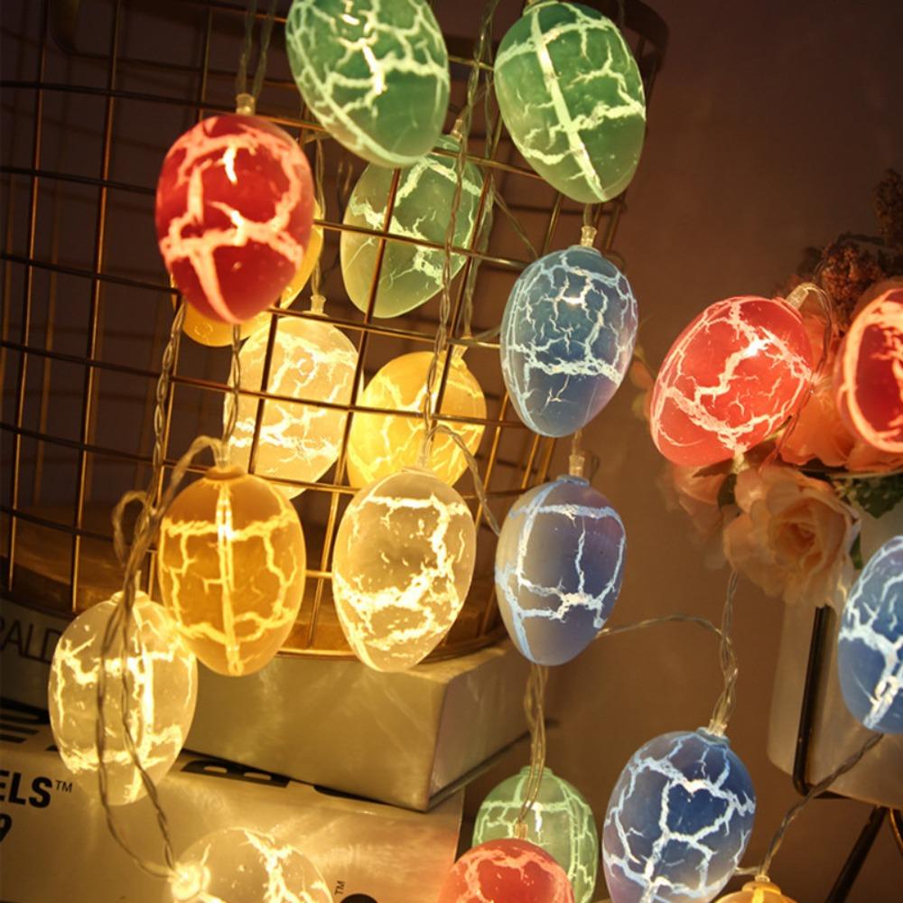 

Новая 1,5 м 10 светодиодов Пасхальная светодиодная гирлянда Яйца Цыпленок Морковь Разноцветная Фестивальная лампа DIY Теплый свет Гирлянда Огни Вечеринка