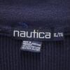 NAUTICA 90s Old Tilden Long sleeve V neck sweater XL Navy knit Men's Used