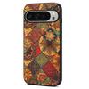 For Google Pixel 10 Pro XL Case Flower Print PU Leather+PC+TPU Phone Cover