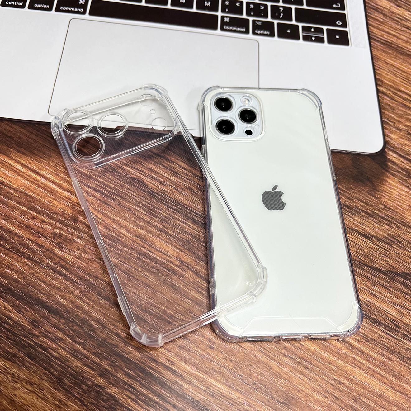 Прозрачный противоударный чехол для iPhone 16 из ТПУ с воздушной подушкой iPhone 16 Pro Max