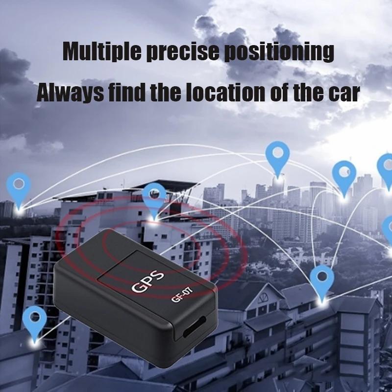 Localizator GPS Vehicul GF07 Tracker GPS Mașină Magnetic Puternic Dispozitiv de Urmărire GPS în Timp Real Alarmă Anti-pierdere Poziție GPS APP