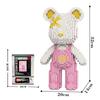 32Cm Kawaii Bear,Assembly Toys,Creative Small Particles Construction Blocks,Ornaments, Household Decor,Toys For Gifts,More Than 4000Pcs