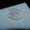 10.9 Ct Lab Created Boulder Opal Cabochon Certified Fabulous Loose Gemstone