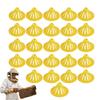 20Pcs Beehive Entrance Exit Cone Plastic Beehive One Way Entrance Gate Door Beekeeping Supplies for Beginners and Professional