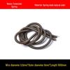Stainless Steel Spring Hook for Microwave Oven Handle, Wire Diameter 0.6/0.7