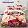 Harry Styles Beddengoed Dekbedset Dekbedovertrek Kussensloop Huisdecoratie Verjaardagscadeau (1 dekbedovertrek + 2 kussenslopen, zonder binnenkussen)