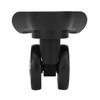 1 Pair Durable Mute Luggage Wheels Double Row Black Suitcase Wheels 360° Rotation Luggage Caster Wheels Suitcase Repair