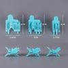 25Pcs M/L Reusable Perm Hair Clip Man Hair Curl Styling Clamps Barbershop Salon Hook Loop Hair Rollers Short Hairs Perm Tools