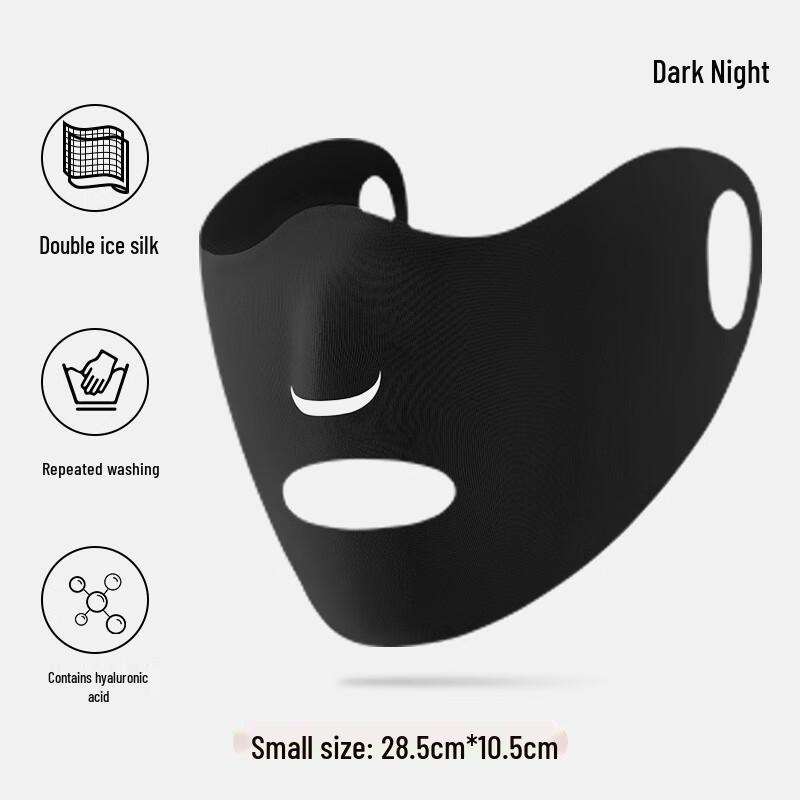 Zhugang Women s Summer Ice Silk Sun Protection Mask