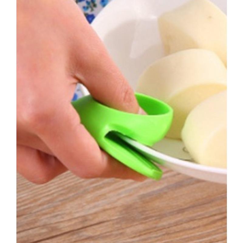 Microwave Heat Insulation Clamp Kitchen Silicone Heat Insulation Gloves Silicone Mini Anti-scalding Bowl Clamp Bowl Holder Tray Clamp