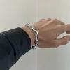 O-splicing Cuban Bracelet Men's and Women's Ins Hip-hop Does Not Fade Domineering Street Rough Chain Men's Jewelry 2026