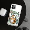 Cartoon Fat Tiger Phone Case Cover for iPhone 11 12 13 Mini 14 15 Plus 16 Pro Max 17 Air 7 8 + SE Art Customized Fundas 11 12 13