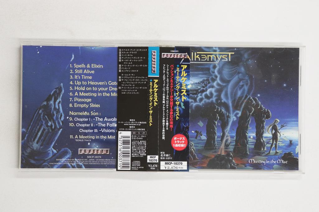 CD ALKEMYST - Meeting In The Mist MICP10370 AVALON 2003 Japan Obi Metal Used