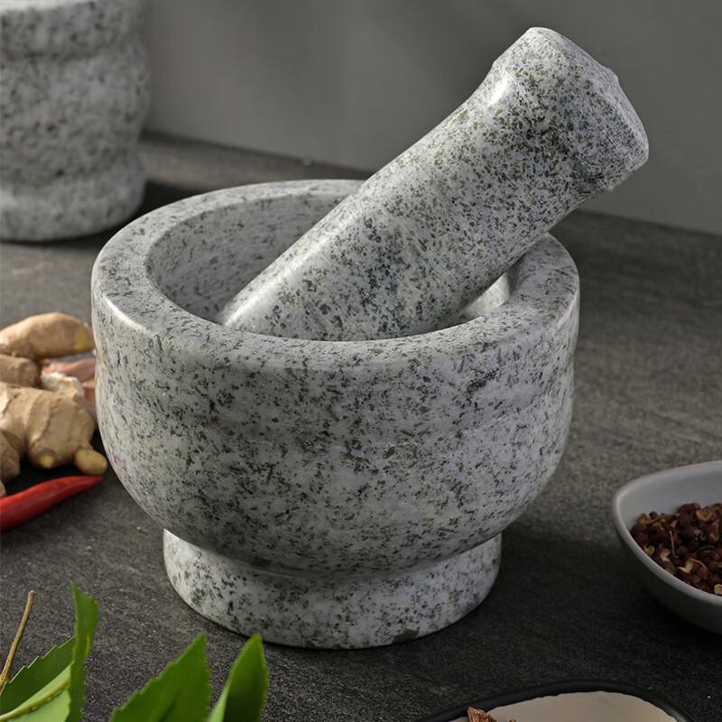 Natural Stone Mortar and Pestle