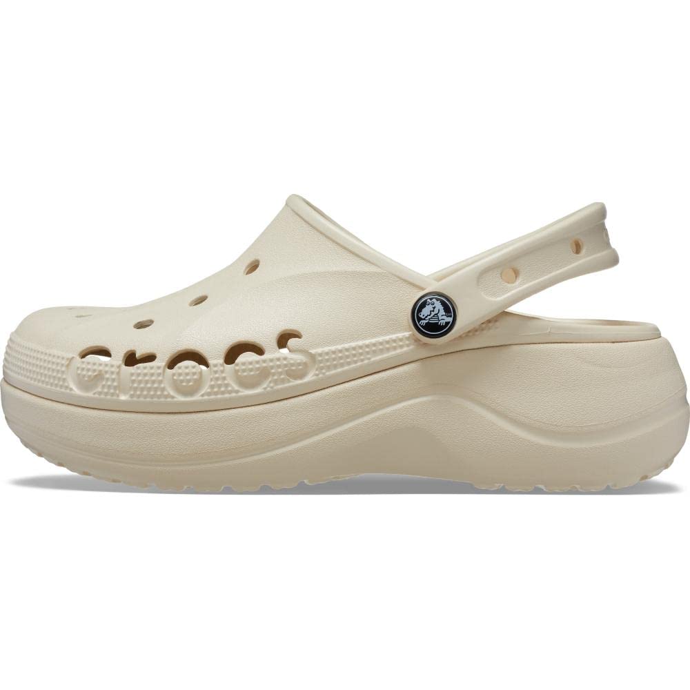 Sandalbaya Platform Clog Winter White 23cm [Crocs]