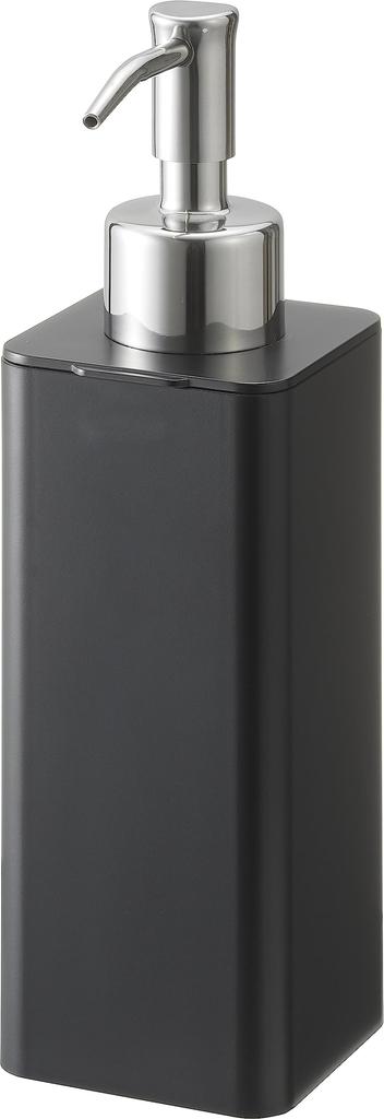 Yamazaki Tower Magnetic Kitchen x x Floating Storage for Dishwashing Detergent Refill 3682 Dispenser, Black, Approx. W5.5 D7.5 H19.5cm, Bottles,