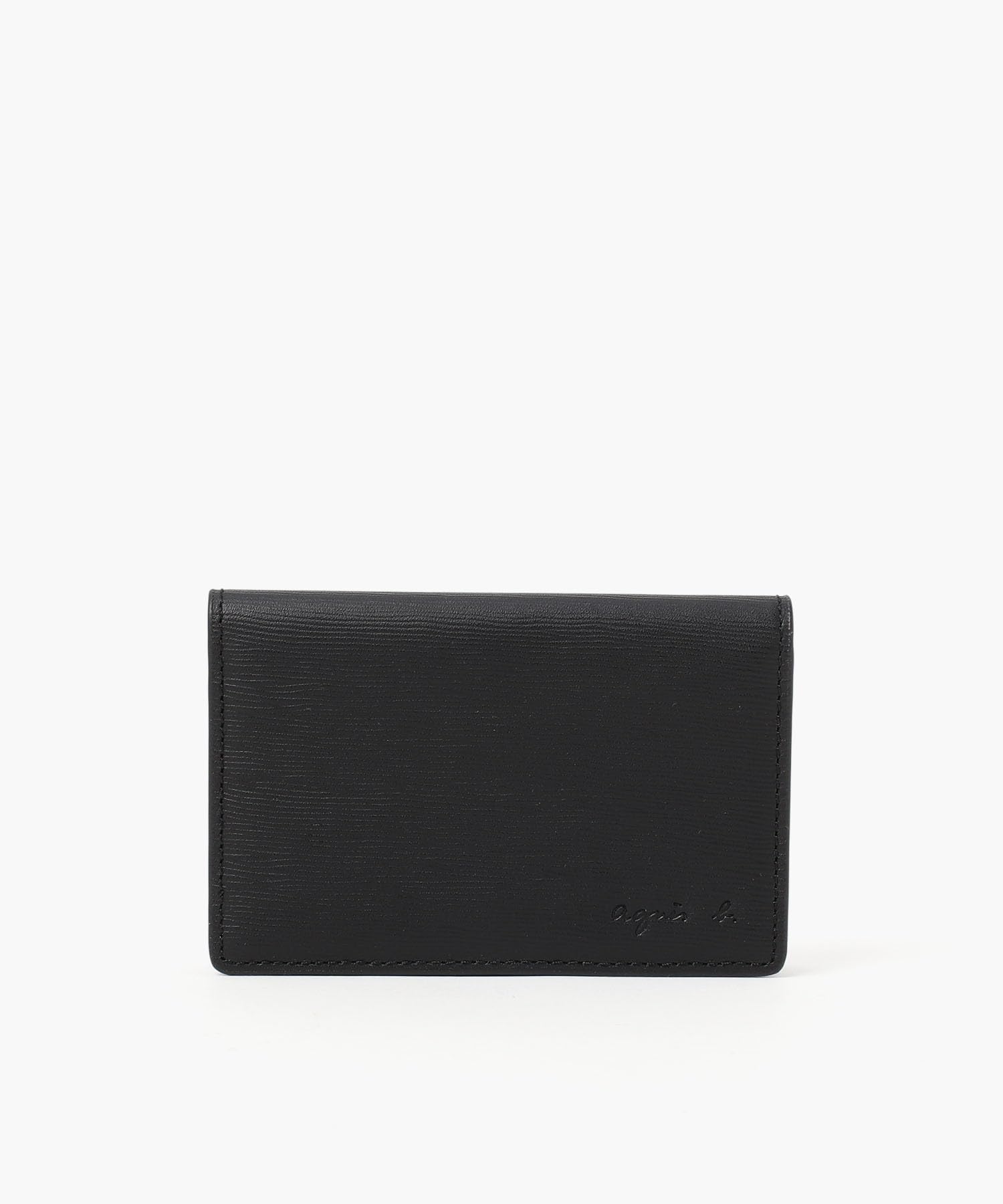 

agnes b. Card Case VAH10-04 Men s Free Size Black