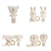 Baby Organic Cotton Rattle Set With Grasping And Soothing Features For Newborns