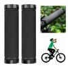 ‑607 Mountain Bike Handlebar Grip Microfiber Leather Bilateral Locking Handle Grip