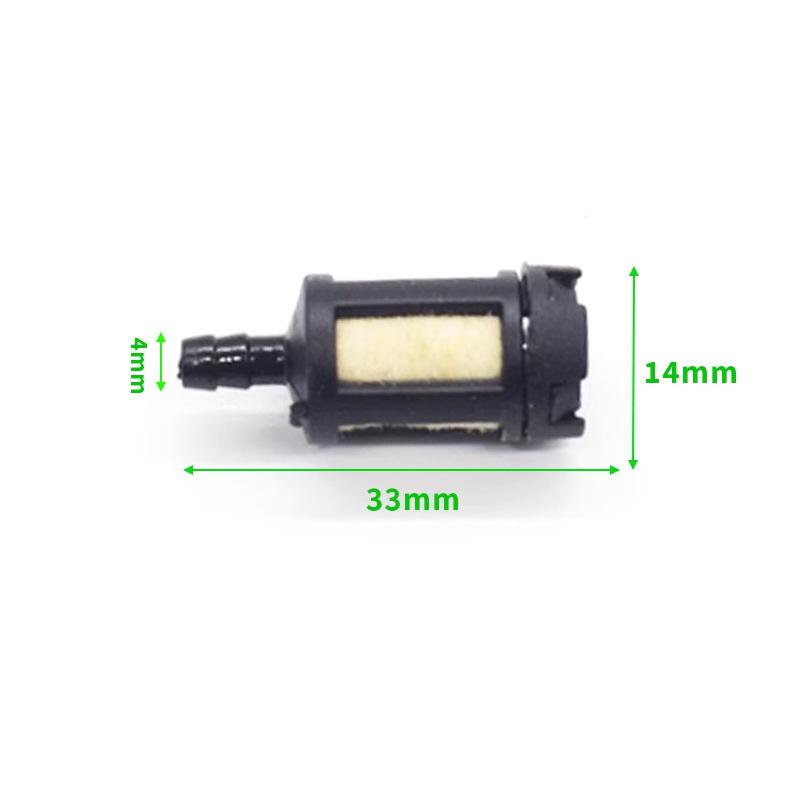 10 Pieces General Fuel Filter For Gasoline Garden Machinery Grass Trimmer Chainsaw