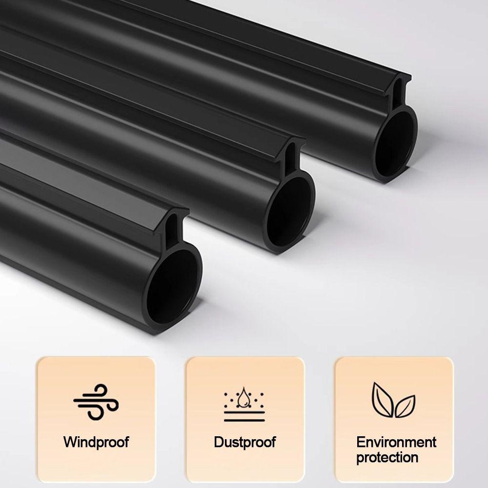 Rubber Weather Stripping White Black Doors Insulation Tape High Quality Window Soundproofing