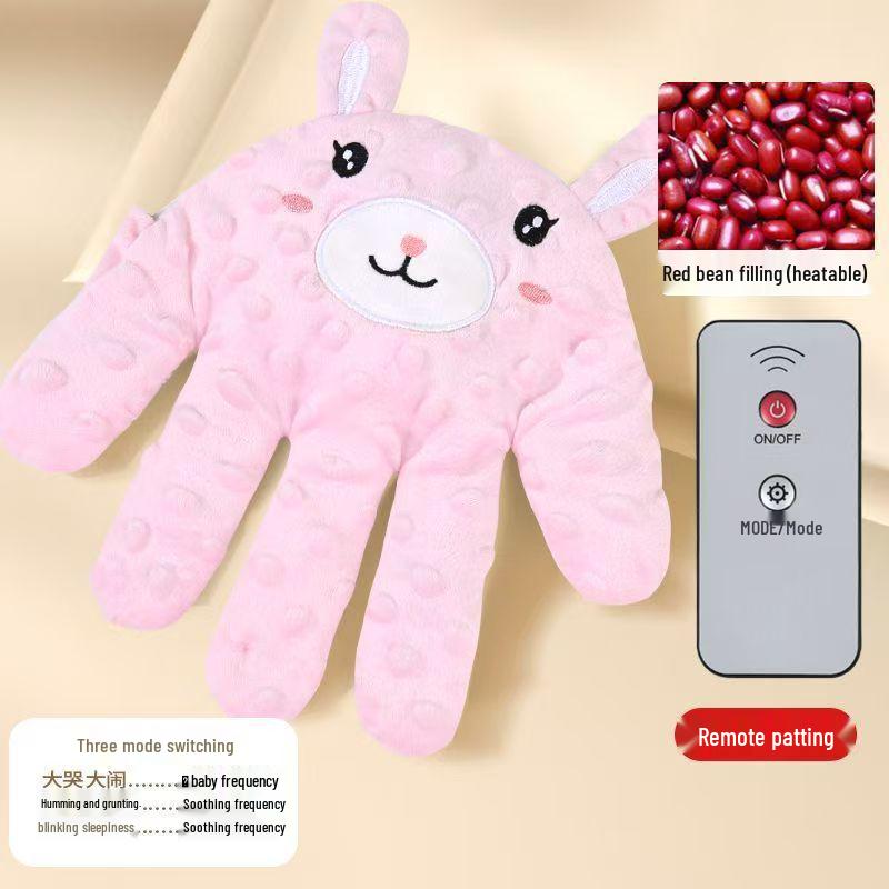 עזר שינה לתינוק: בובה אוטומטית מרגיעה עם טפיחות להקלה על קוליק, רפלוקס וגזים