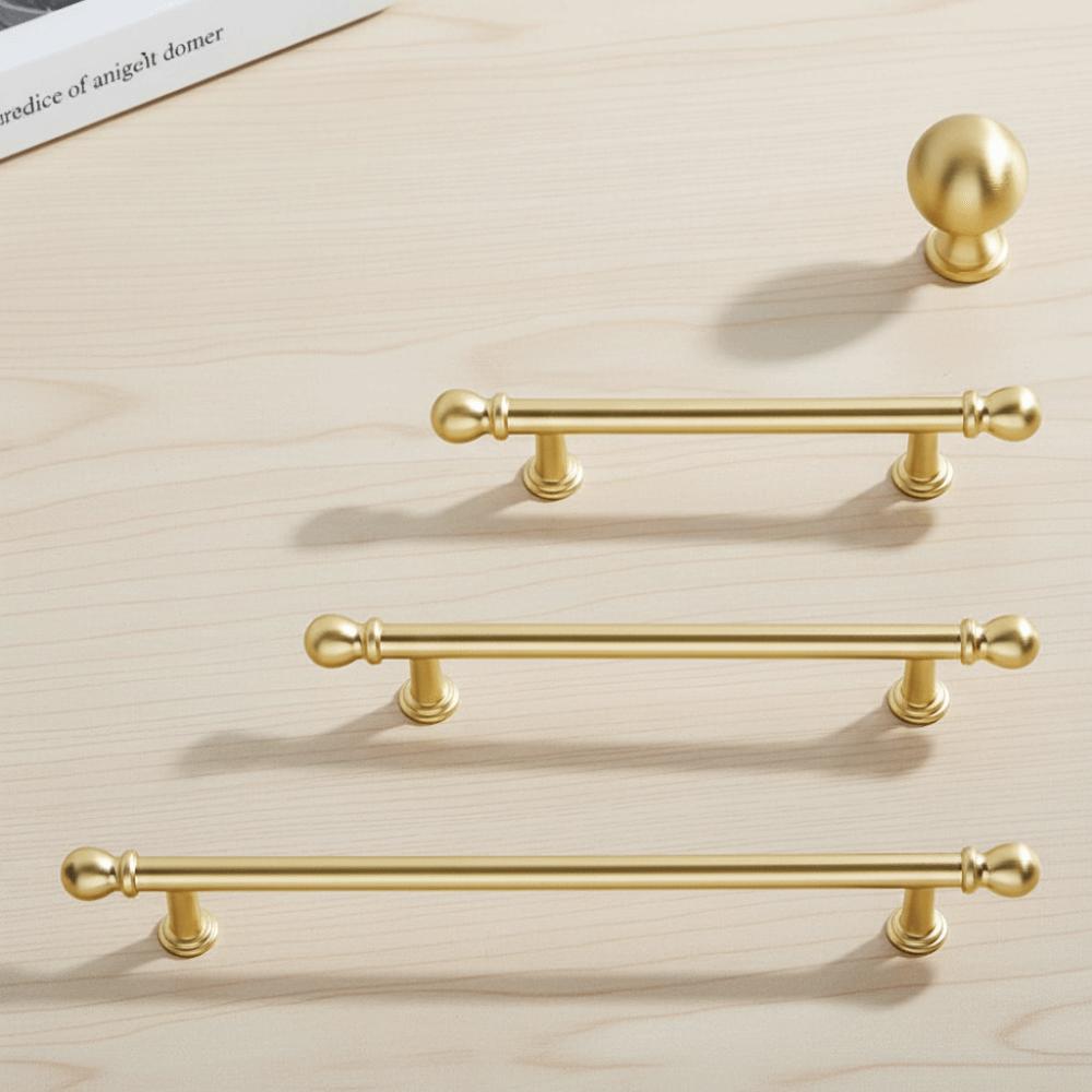 Zinc Alloy Cabinet Handles Pulls Furniture Handles Gold Hardware Door Pulls Cabinet